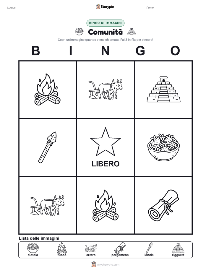 Bingo delle Immagini