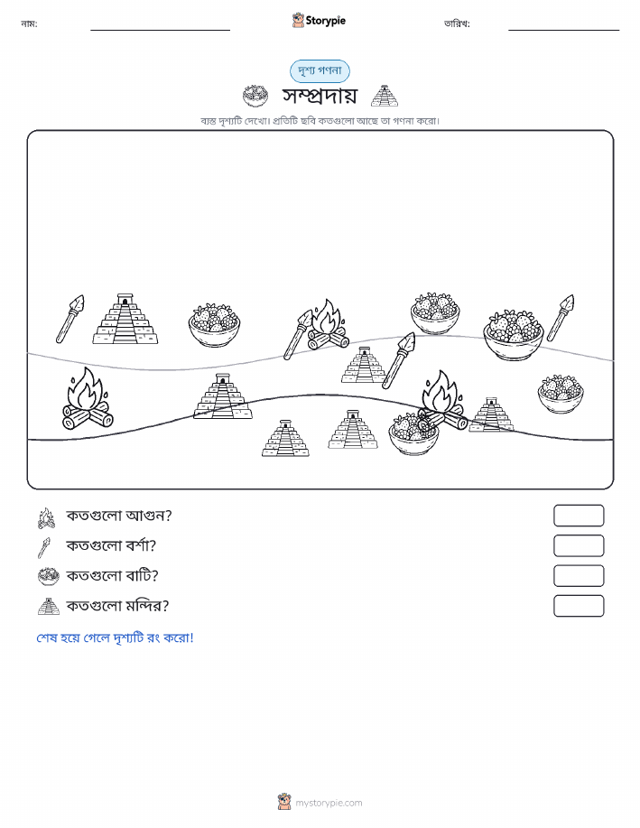 গণনা দৃশ্য
