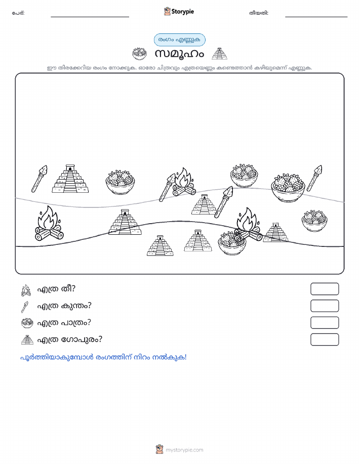 എണ്ണുന്ന ദൃശ്യങ്ങൾ
