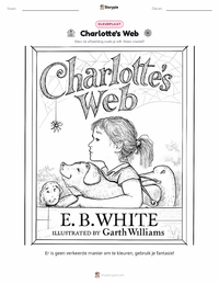 Charlotte's Web (roman) kleurplaat voor kinderen