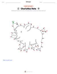 Wilbur und Charlotte (Roman) druckbare Arbeitsblatt Vorschau