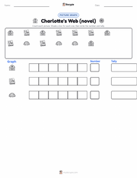 Charlotte’s Web (novel) printable worksheet preview