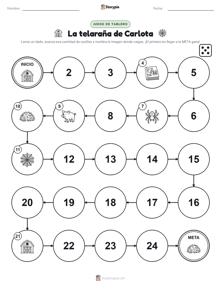 Juego de Rueda y Avanza