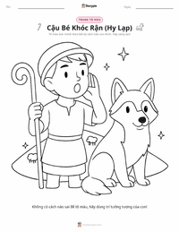Xem trước tài liệu in sẵn Cậu Bé Chăn Cừu - Hy Lạp