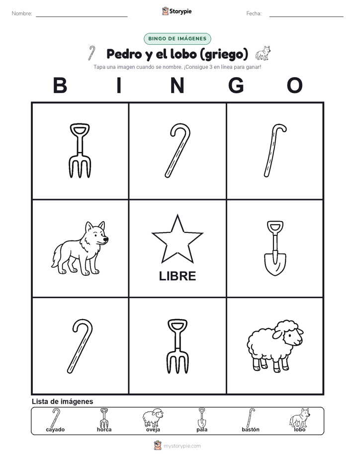 Bingo de Imágenes