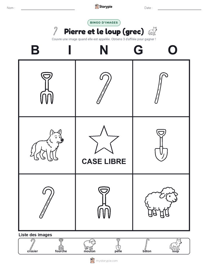 Bingo d'Images