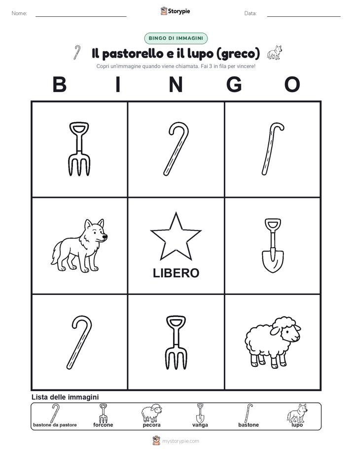 Bingo delle Immagini