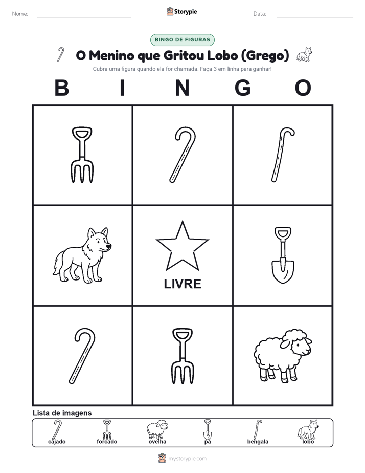 Bingo de Imagens