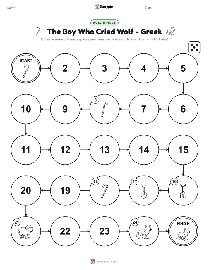 Roll & Move Game