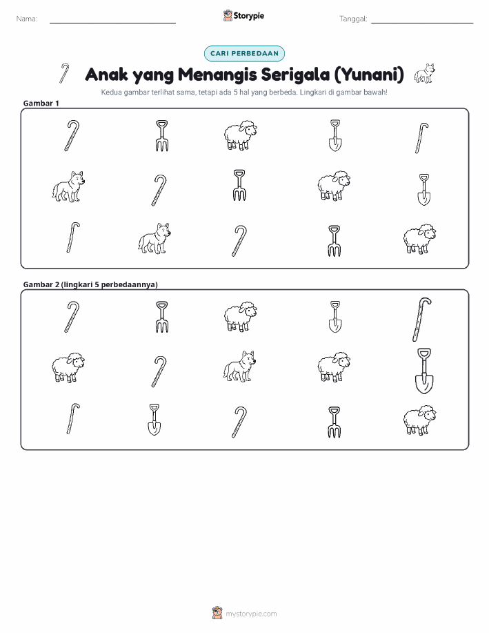 Temukan Perbedaannya