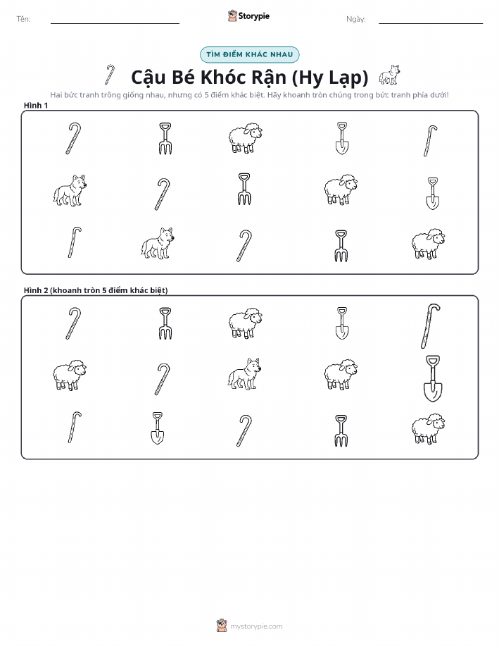 Tìm Sự Khác Biệt
