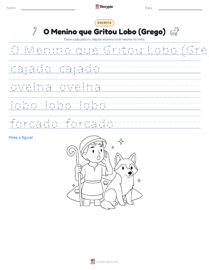 Prática de Escrita