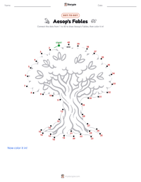 Aesop's Fables printable worksheet preview