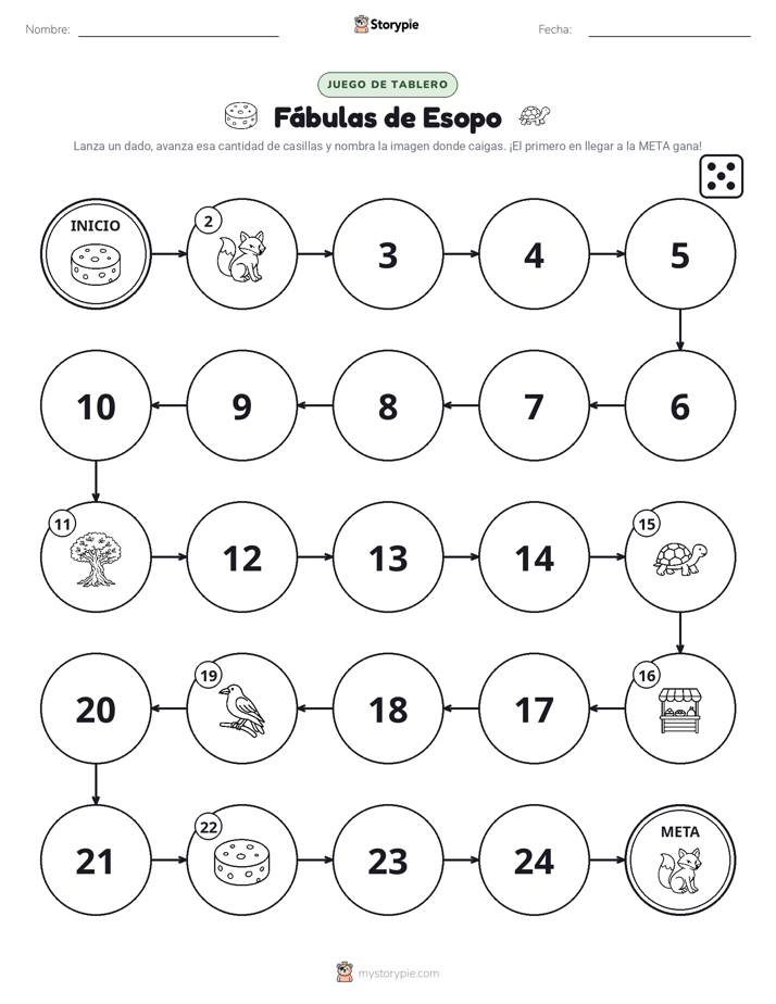 Juego de Rueda y Avanza