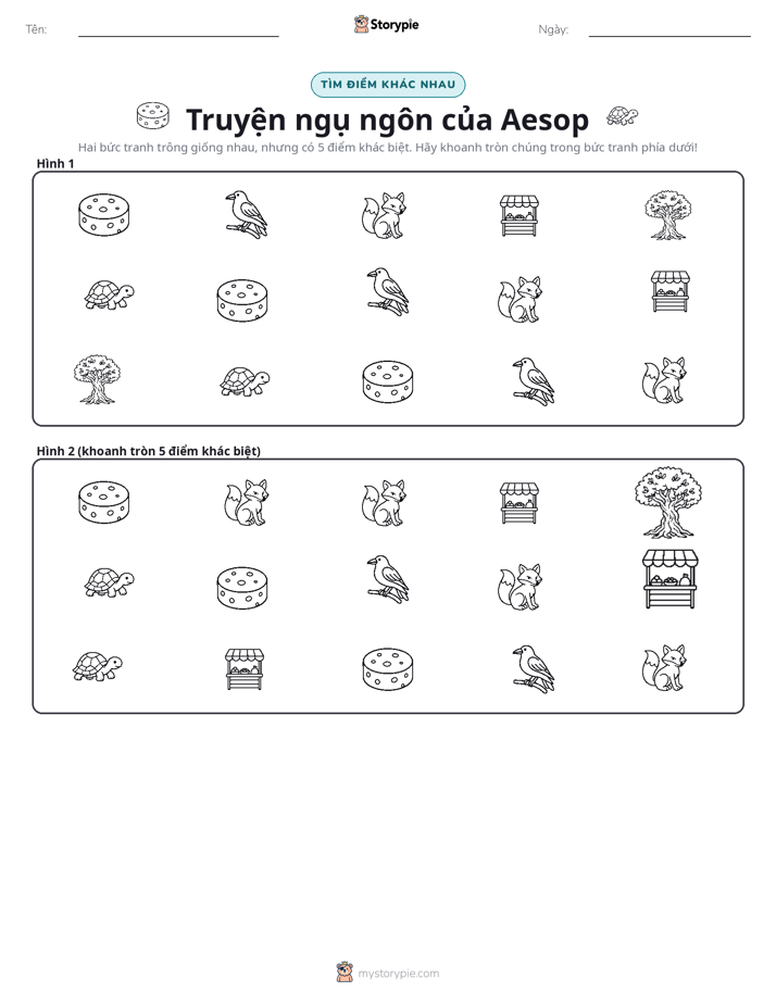 Tìm Sự Khác Biệt