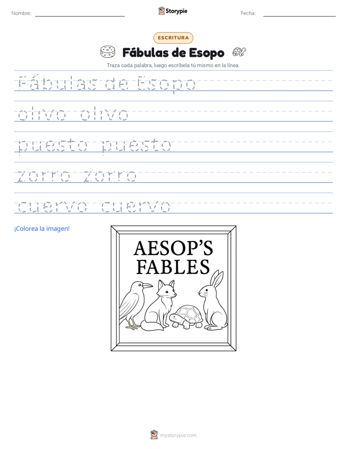 Práctica de Escritura