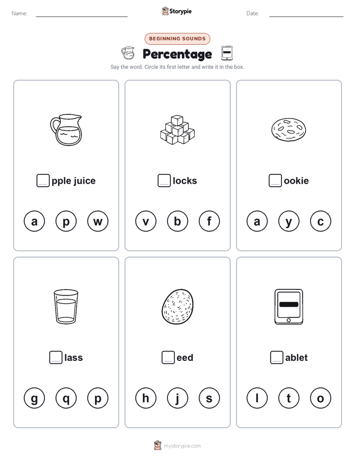 Beginning Sounds