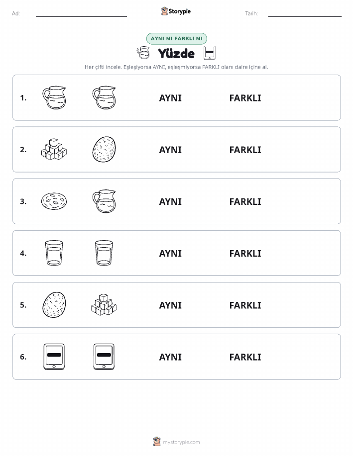 Aynı mı Farklı mı