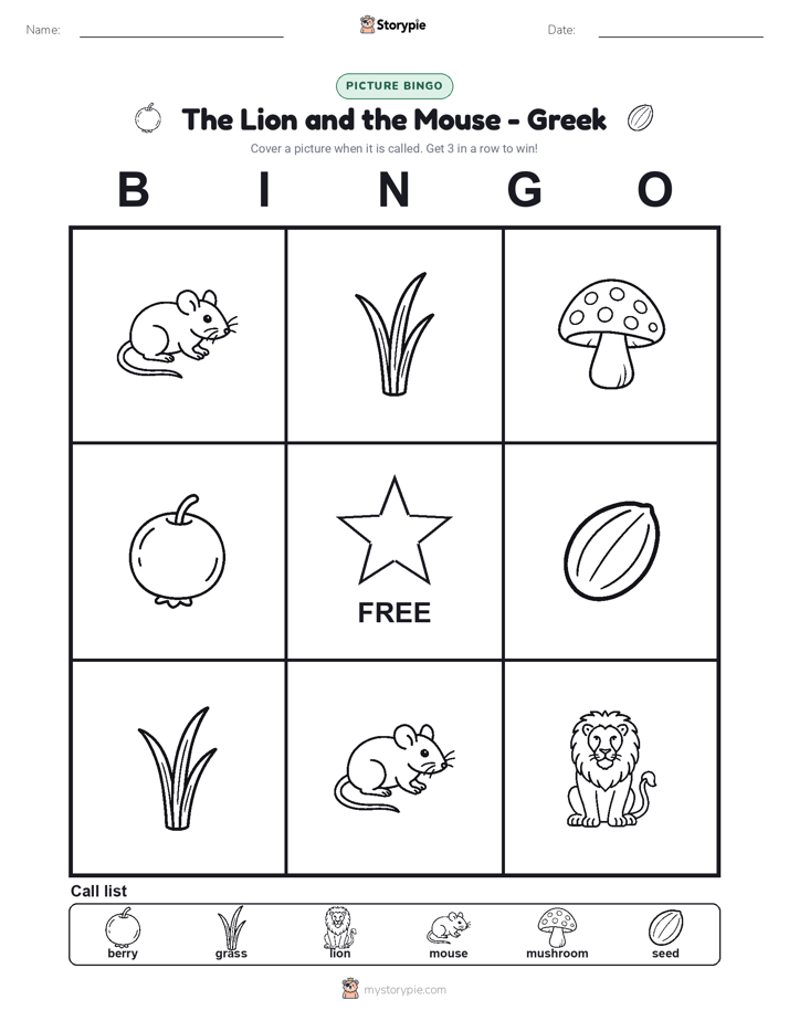 Picture Bingo