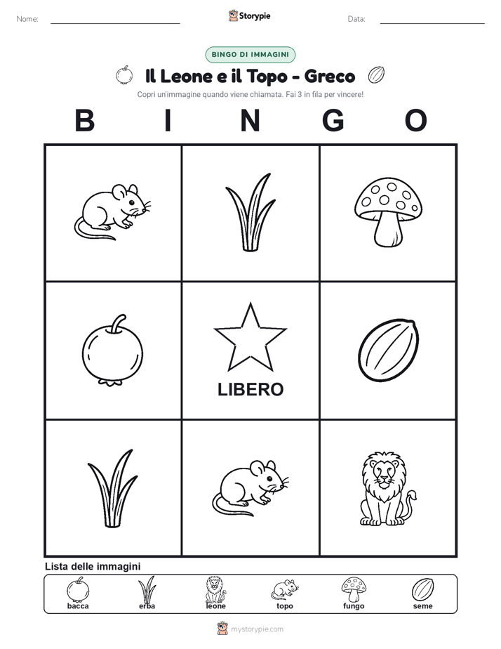 Bingo delle Immagini