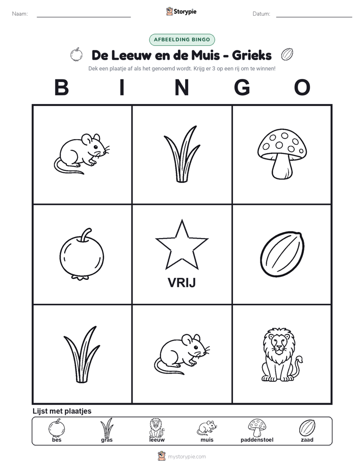 Afbeelding Bingo
