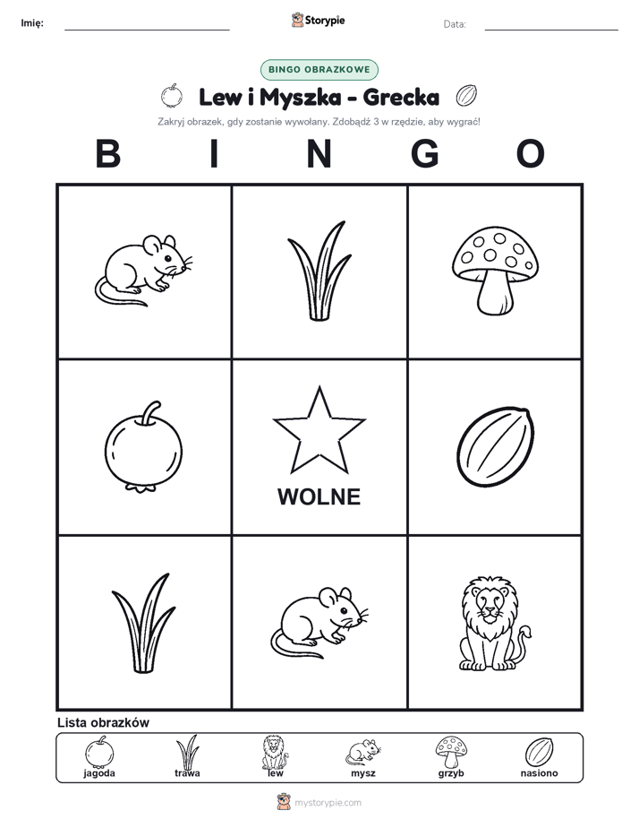 Bingo obrazkowe
