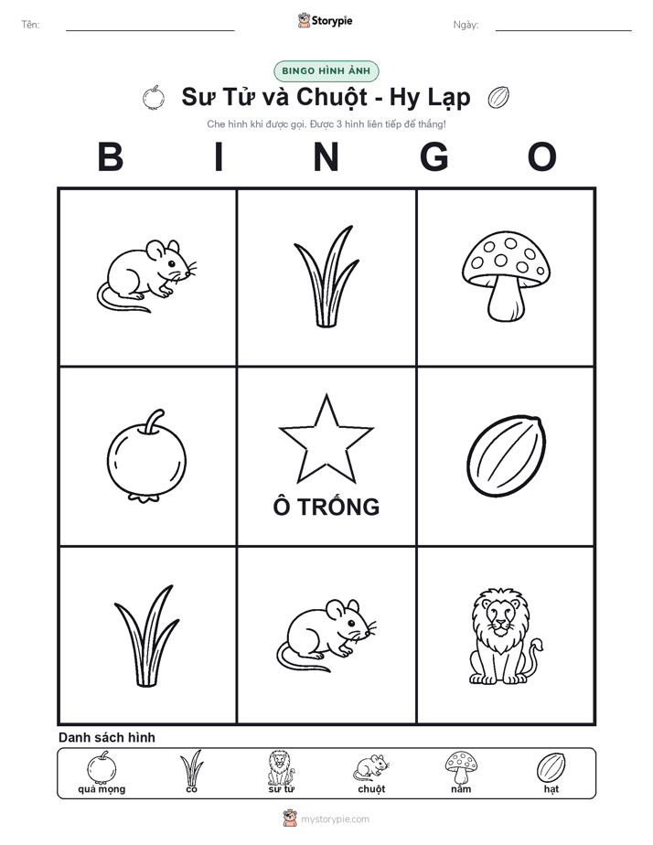 Bingo Hình Ảnh