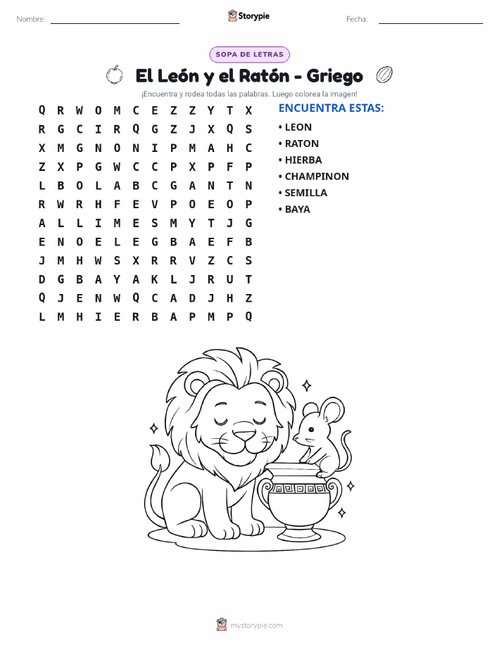 Sopa de Letras