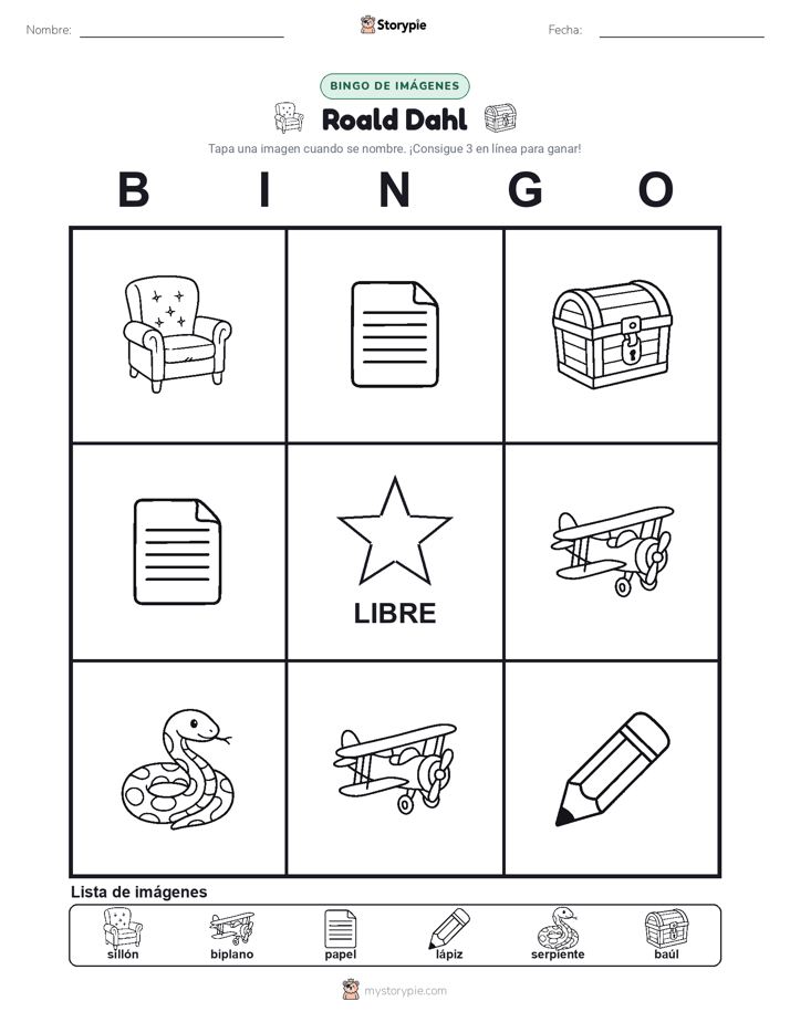 Bingo de Imágenes