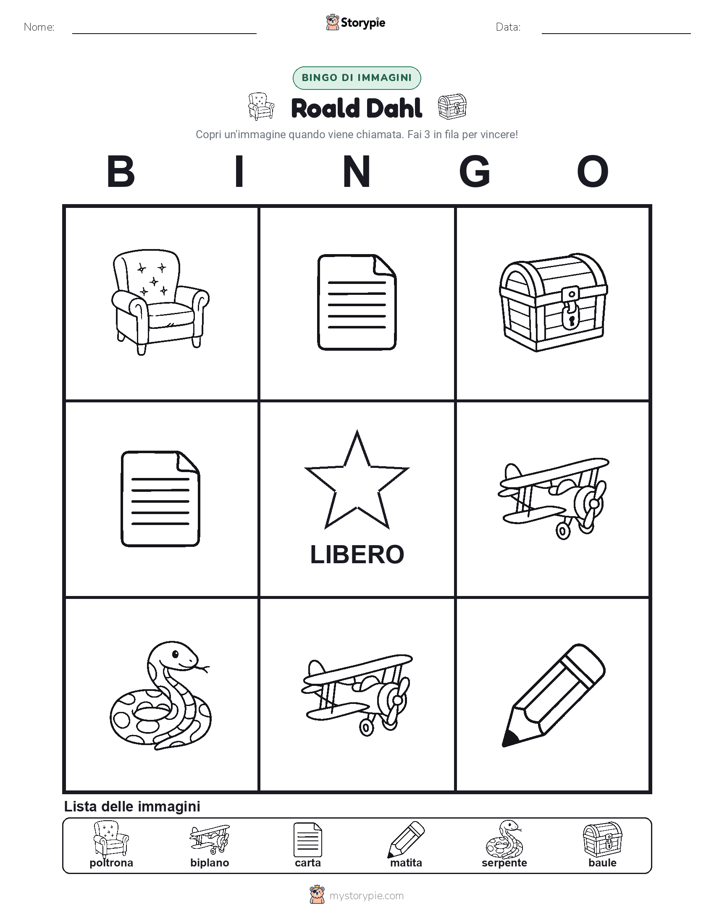 Bingo delle Immagini