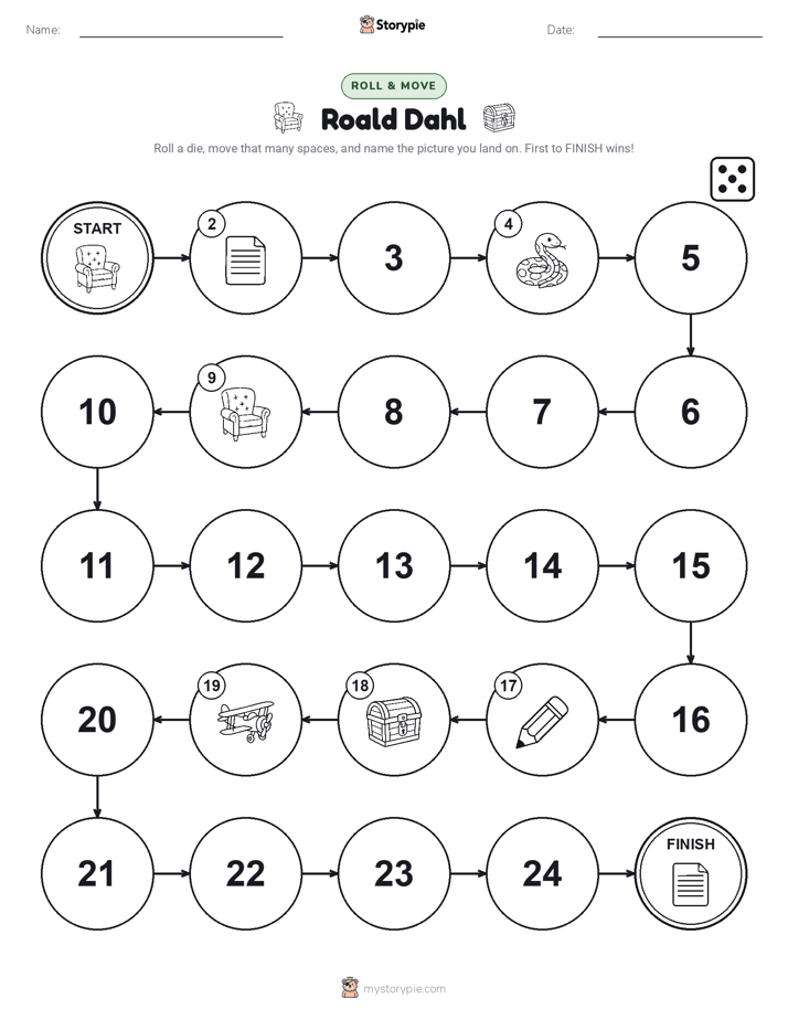 Roll & Move Game