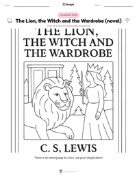 The Lion, the Witch and the Wardrobe (novel) printable worksheet preview