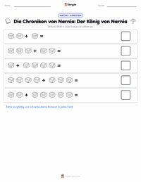 Der König von Narnia (Roman) druckbare Arbeitsblatt Vorschau