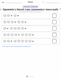 Podgląd drukowalnego arkusza ćwiczeń Lew, czarownica i stara szafa (powieść)