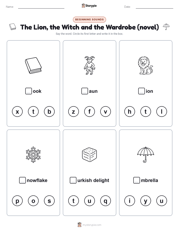 Beginning Sounds