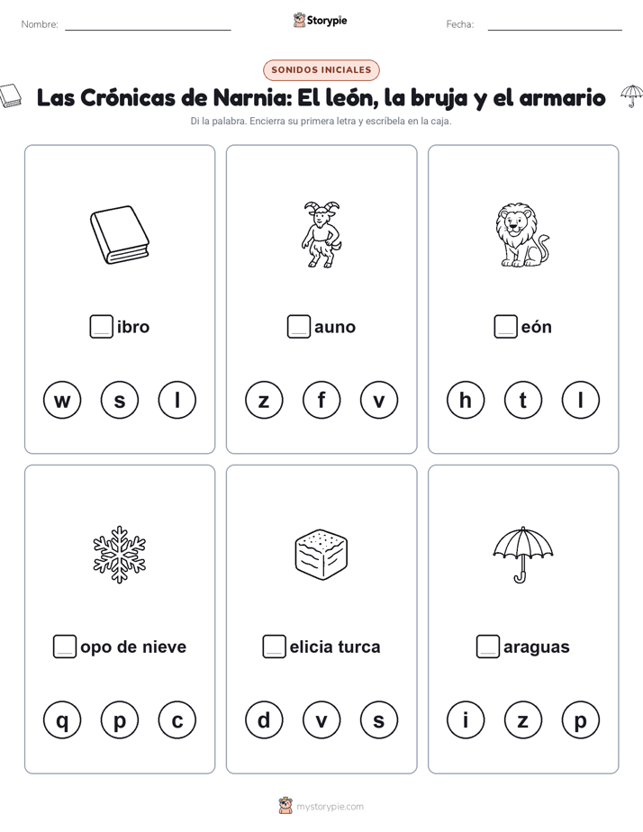 Sonidos Iniciales