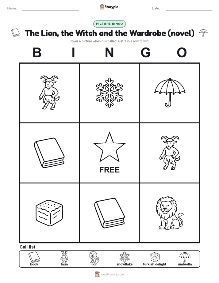Picture Bingo