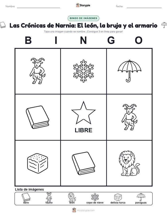 Bingo de Imágenes