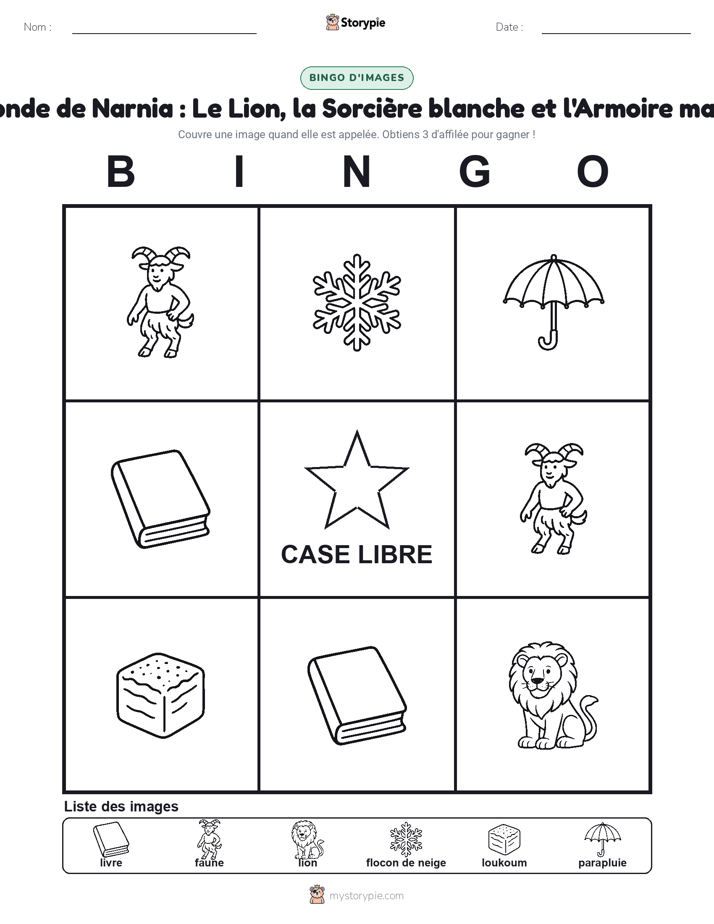Bingo d'Images