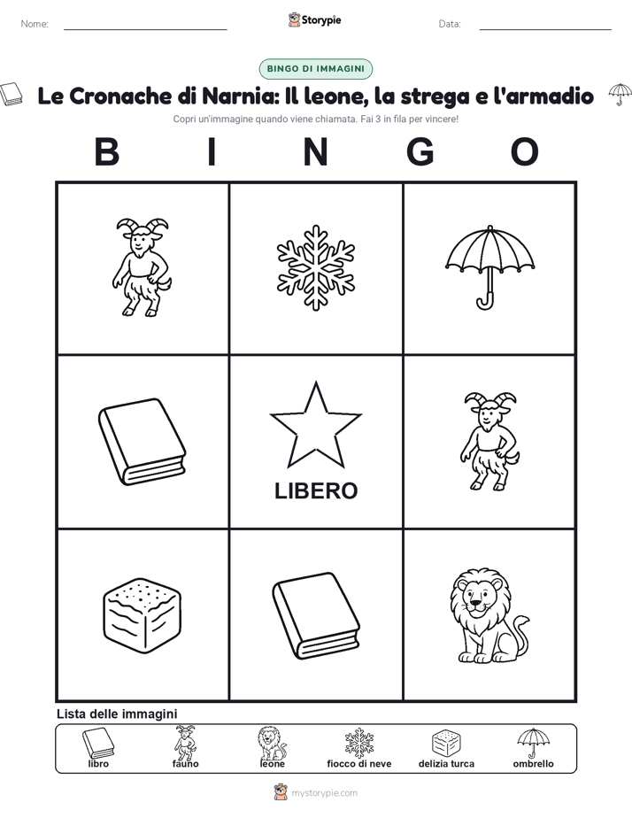 Bingo delle Immagini