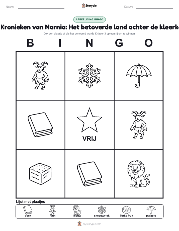 Afbeelding Bingo
