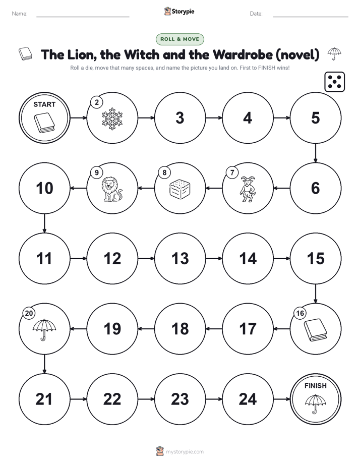 Roll & Move Game