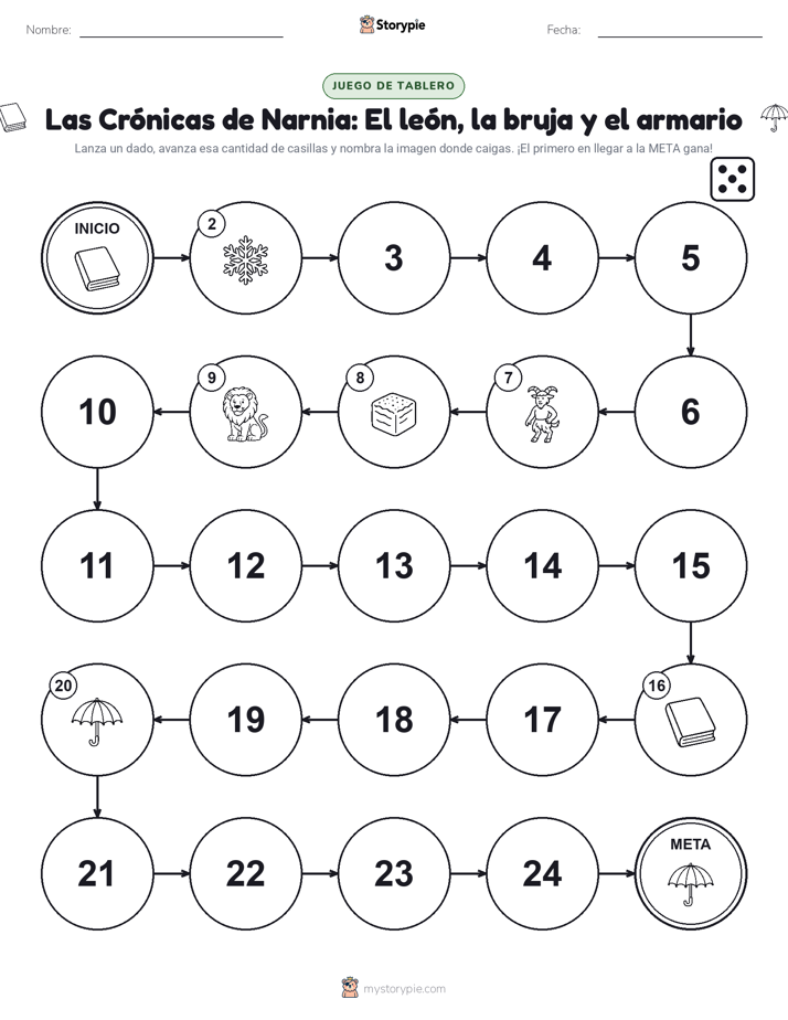 Juego de Rueda y Avanza