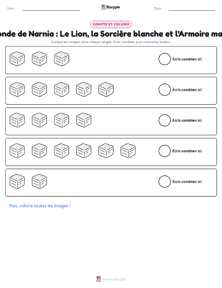 Compter & Colorier