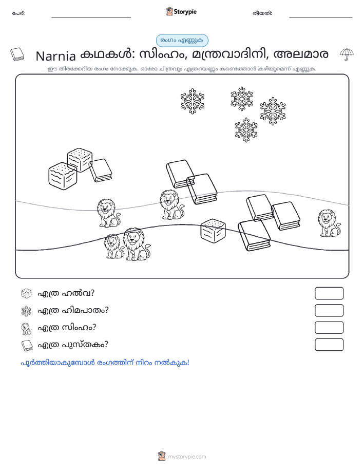 എണ്ണുന്ന ദൃശ്യങ്ങൾ