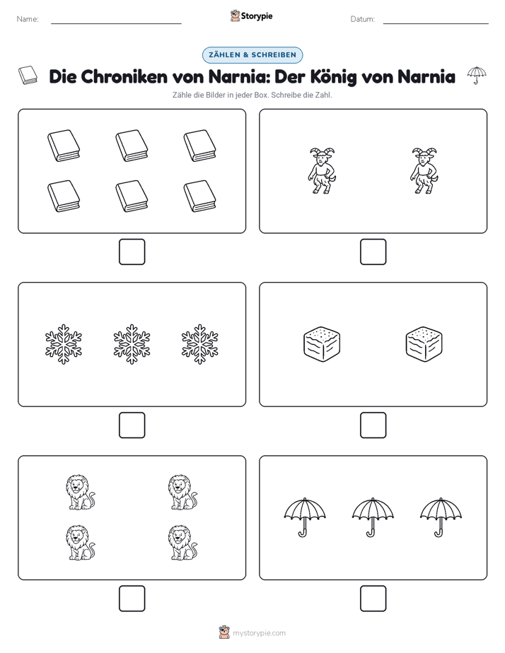 Zählen & Schreiben
