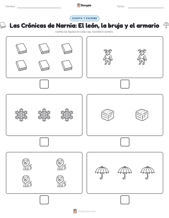 Cuenta y Escribe