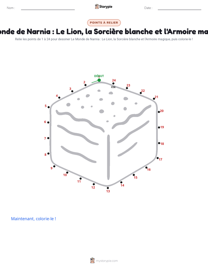 Relie les points