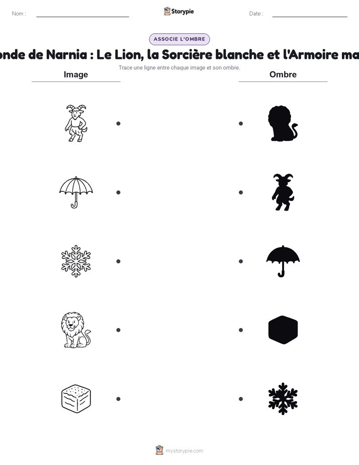 Correspondance d'Ombres