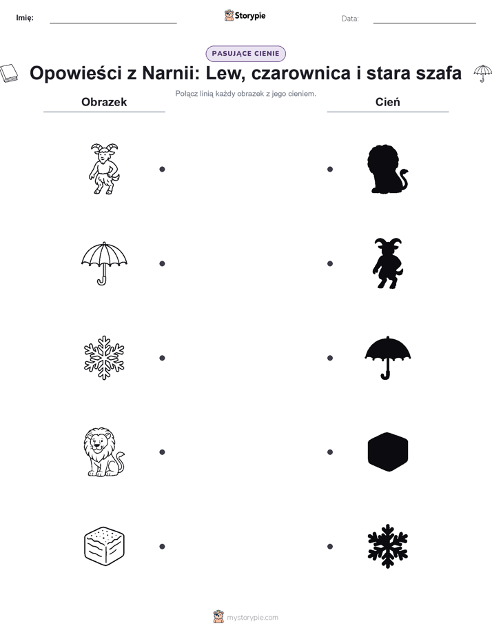 Dopasowanie cieni